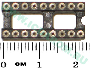 SCSM-18(DIP18*2,54 цанговая)